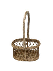 Wicker bottle carrier (for 2 bottles)