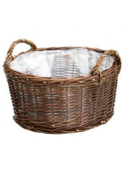 Wicker flower pot 40