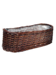 Wicker flower pot 40