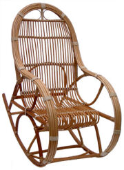 Wicker rocking chair Maczo