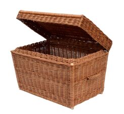 Wicker storage trunk 60