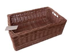 Wicker storage basket, Okienko 48x30x18