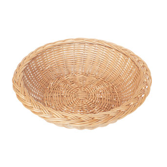 Wicker tray, round 23x27