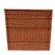 Wicker laundry hamper, 2 section 66 - 3