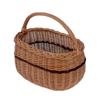 Wicker shopping basket, rectangular 40