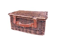 Wicker picnic basket, wenge, Walizka 37