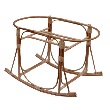 Rocking stand for the baby basket