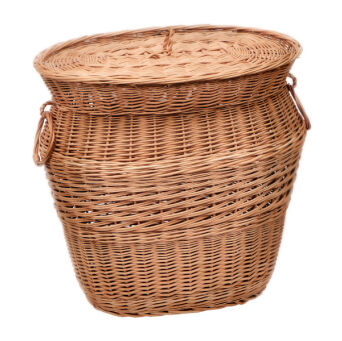 Wicker laundry hamper 53