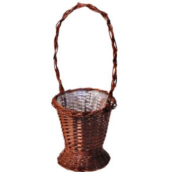 Wicker flower basket 35