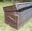 Wicker storage trunk, wenge 157 - 4