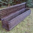 Wicker storage trunk, wenge 157 - 2