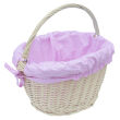 Wicker bike basket, white 36 - 2