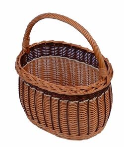 Wicker shopping basket, Litewski 38