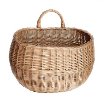 Wicker basket for cherry and sour cherry harvesting 32