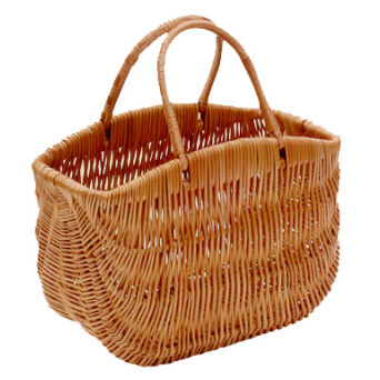 Wicker shopping basket 42