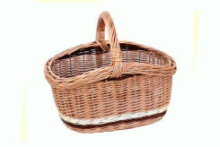 Wicker shopping basket, Szwed- Lux 42