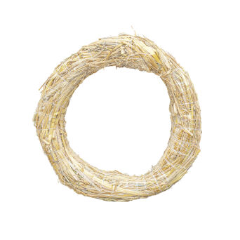 Straw wreath 20