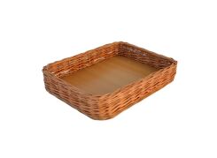 Wicker storage basket on an HDF board 48x40x7,5