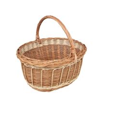 Mushroom foraging basket, tricolor 42