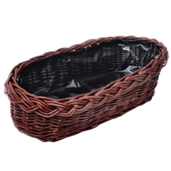 Wicker flower pot 37