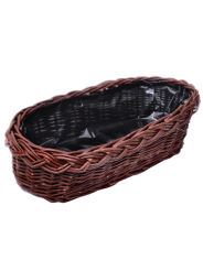 Wicker flower pot 37
