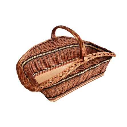 Kosz na drewno do kominka prostokątny 60