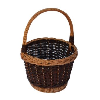 Wicker shopping basket, Wiadro 27