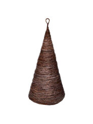 Decorative cone christmas tree, hanging 110