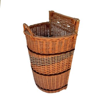 Wicker garden basket- backpack 45