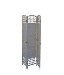 Rattan room divider, 3 panel 40x3/170