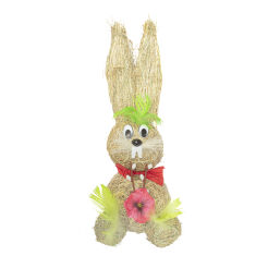 Garden decoration-  hay bunny 40