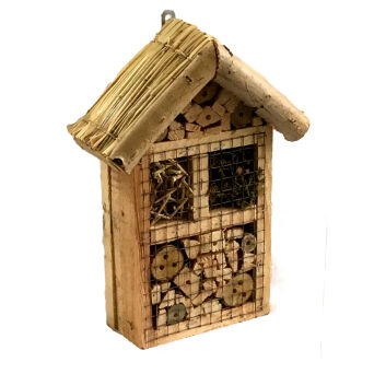 Wooden insect house