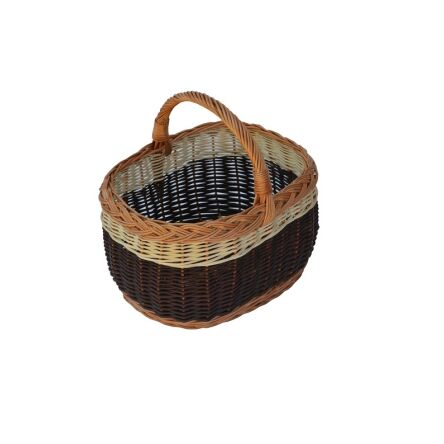 Wicker shopping basket, Mirek 42