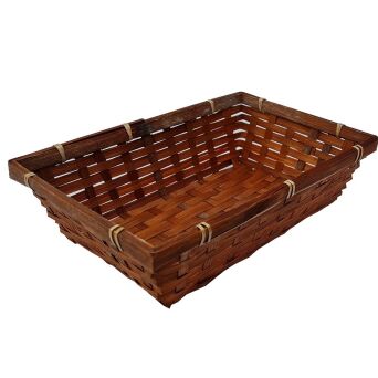 Rattanowy kosz prezentowy 25x35
