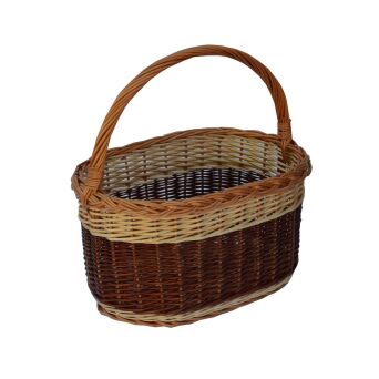 Wicker shopping basket 40