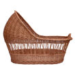 Wicker basket for babies, openwork - 2