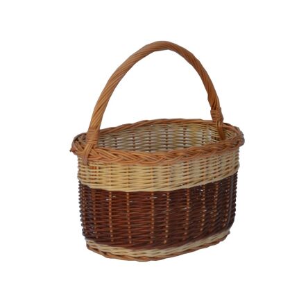 Wicker shopping basket 34