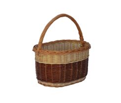 Wicker shopping basket 34