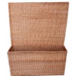 Wicker flower stand with trellis - 3