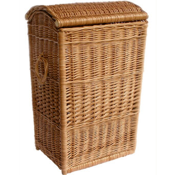 Wicker laundry hamper 46