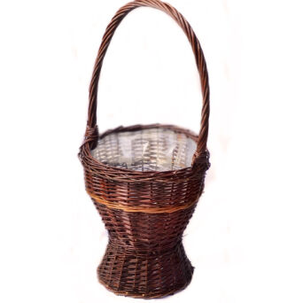 Wicker flower basket 40