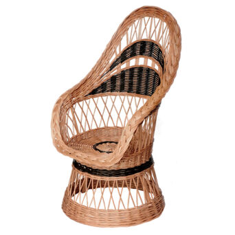 Wicker kids chair, Muszelka