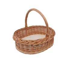 Wicker tray with handle 40