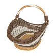 Wicker fireplace basket 64 - 2
