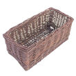 Wicker flower pot, rectangular 40 - 3