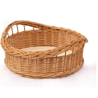 Wicker tray, round 41