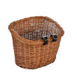 Wicker bike basket with leather straps 20 - 2