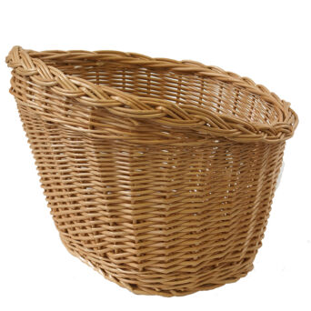 Wicker bike basket without handles 20