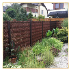 Wicker fance, Sylt 40 linear meter