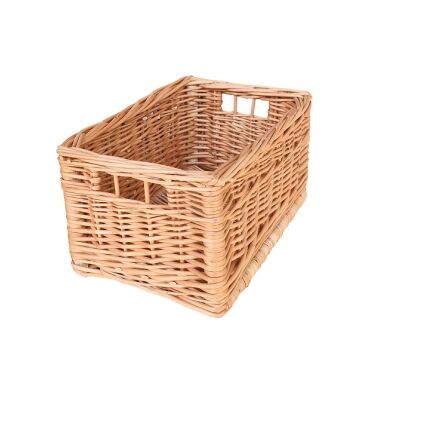 Wicker storage basket, Okienko 30x20x15